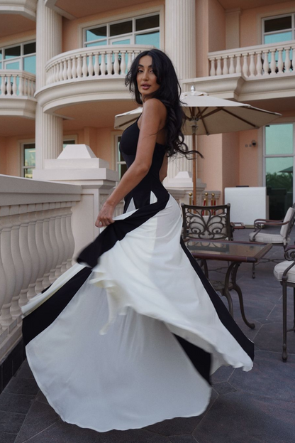 Lovie Sleeveless Maxi Dress in Black