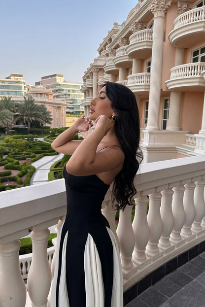 Lovie Sleeveless Maxi Dress in Black