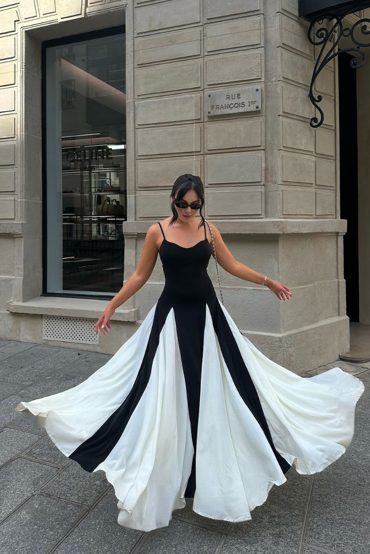 Lovie Sleeveless Maxi Dress in Black
