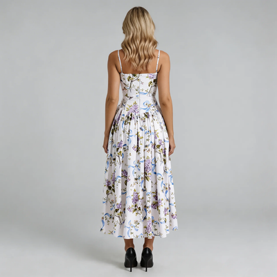 Luciana Floral Midi Dress