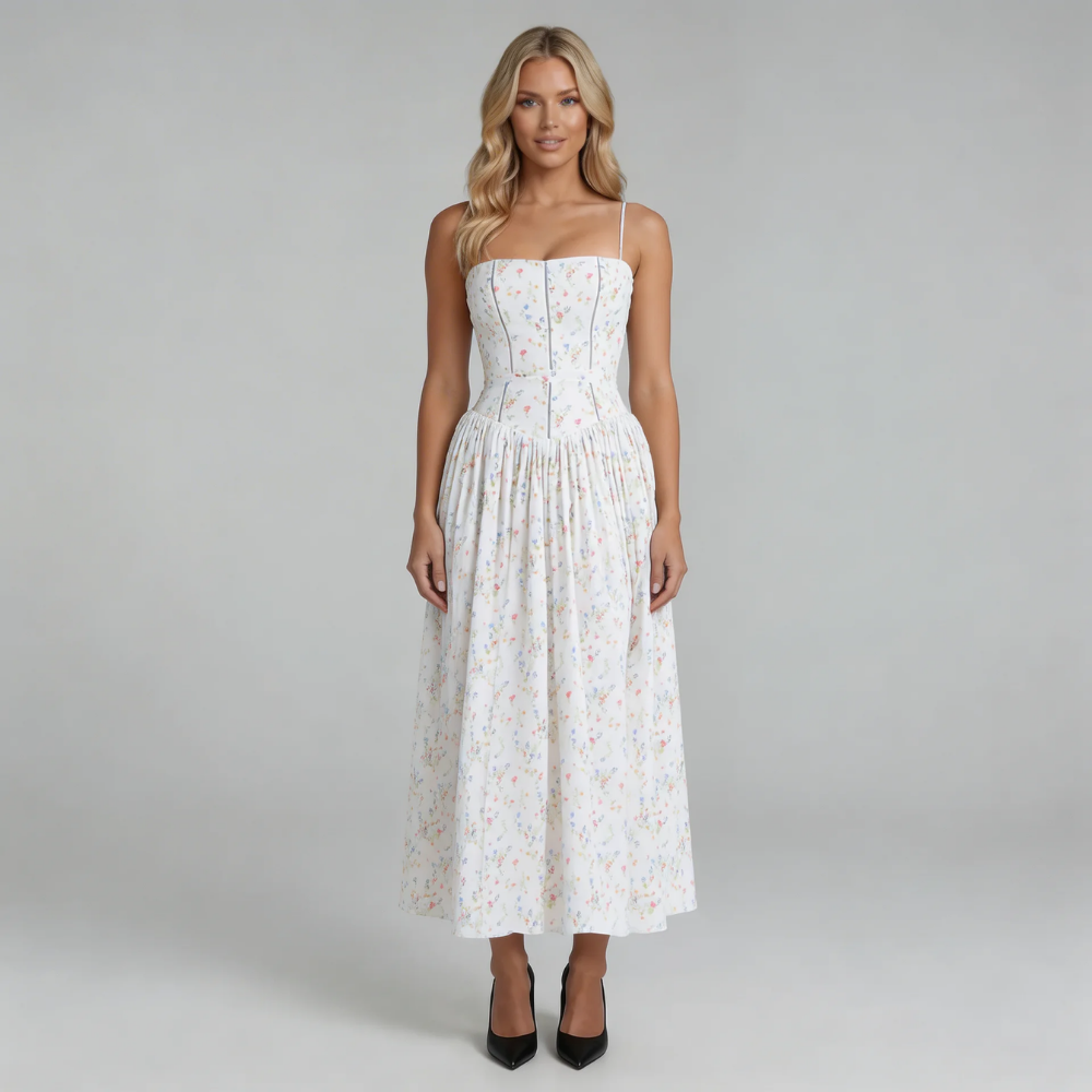 Alaina Corset Midi Dress - product image 5