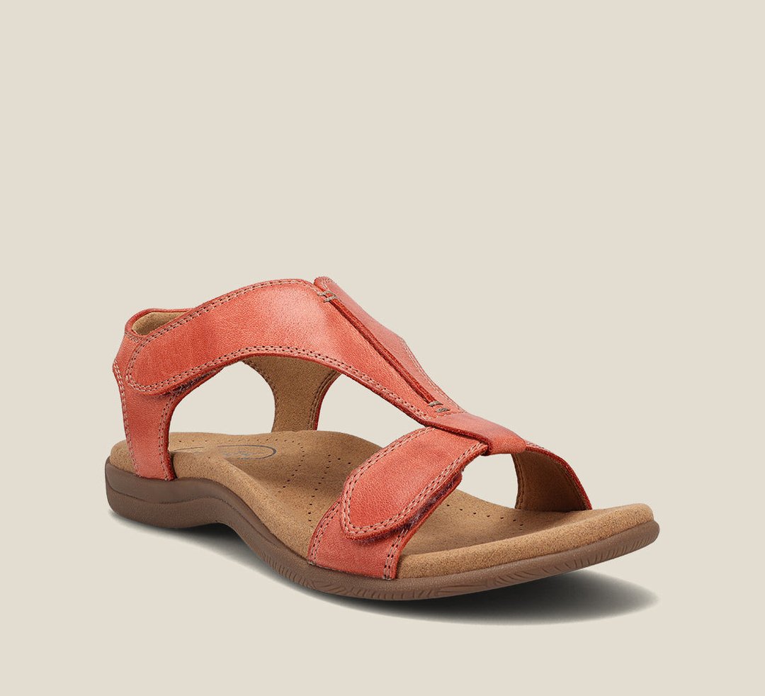 Lucienne Comfort Slingback Sandals in Orange