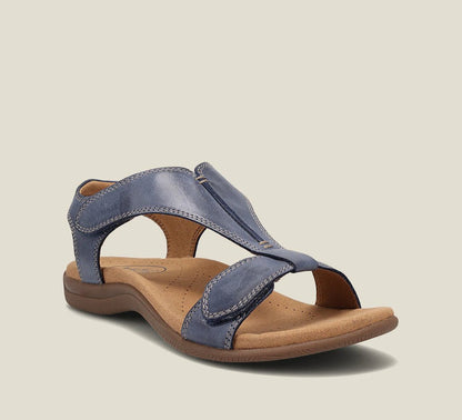 Lucienne Comfort Slingback Sandals in Orange
