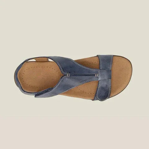 Lucienne Comfort Slingback Sandals in Orange