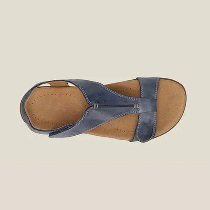 Lucienne Comfort Slingback Sandals in Orange