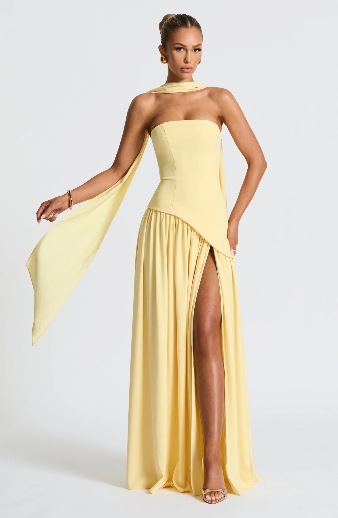 Lucinda Strapless Maxi Dress