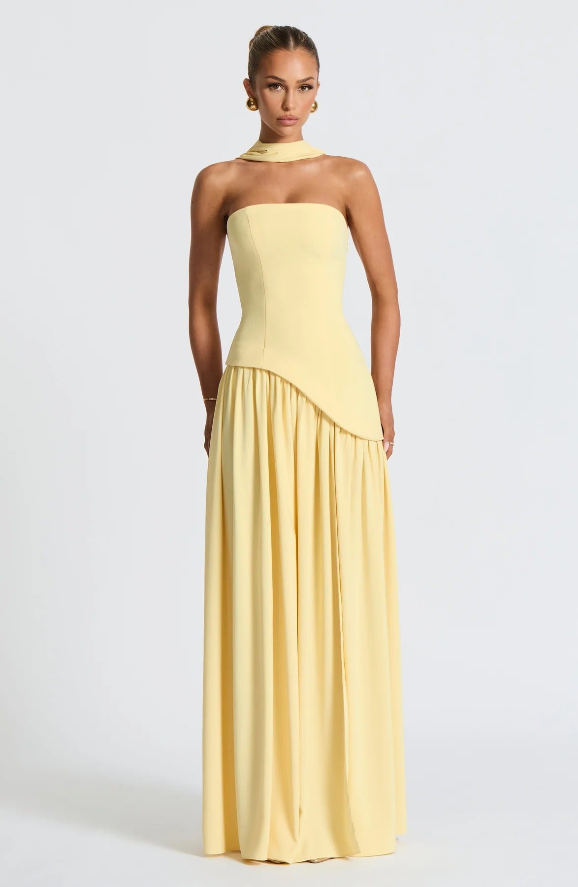 Lucinda Strapless Maxi Dress