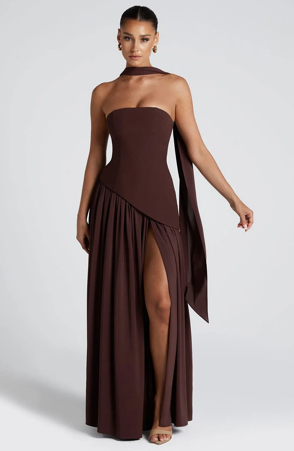 Lucinda Strapless Maxi Dress