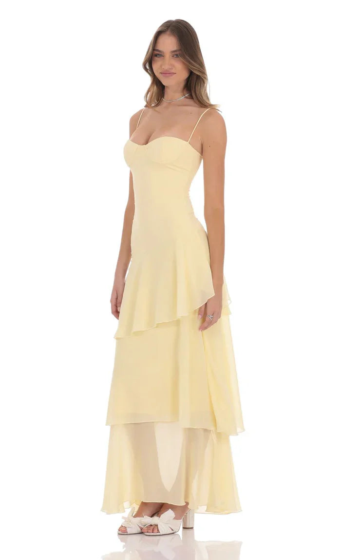 Lucy Bow Maxi Dress