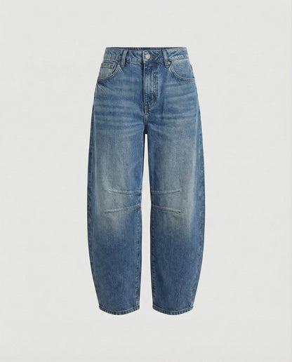 Lyra Mid Rise Jeans in Black
