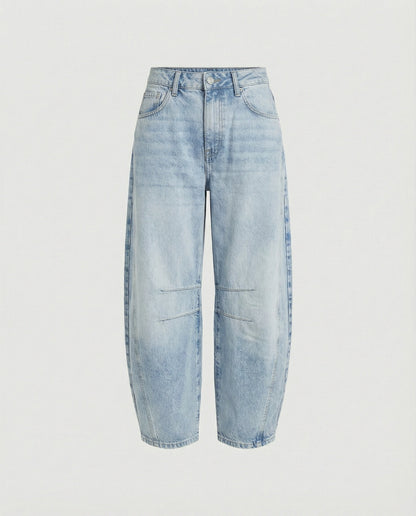 Lyra Mid Rise Jeans in Black