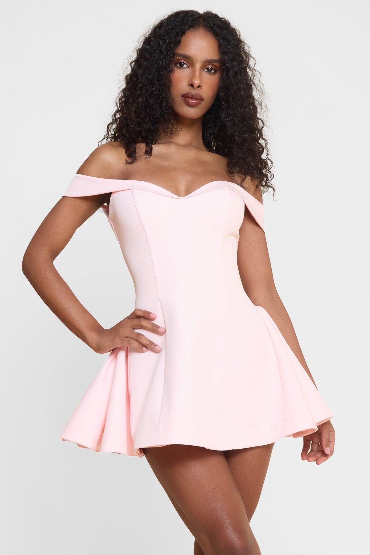 Maisie Off Shoulder Mini Dress