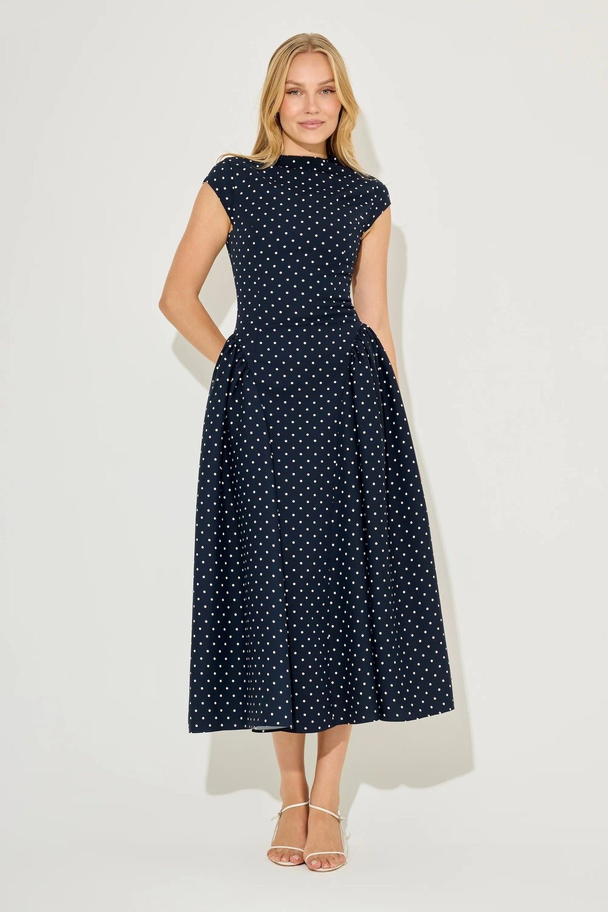 Margot Bow Midi Dress