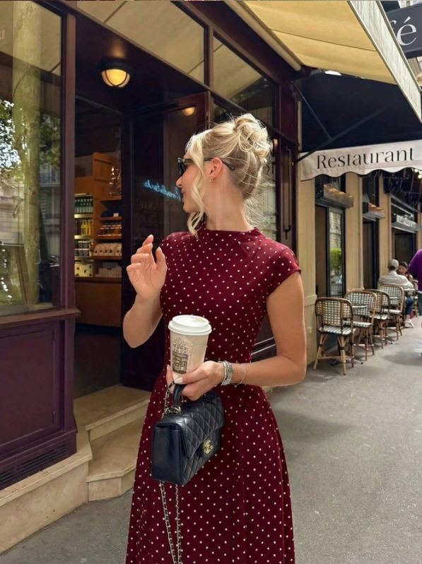 Margot Bow Midi Dress