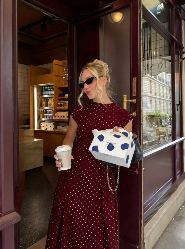 Margot Bow Midi Dress