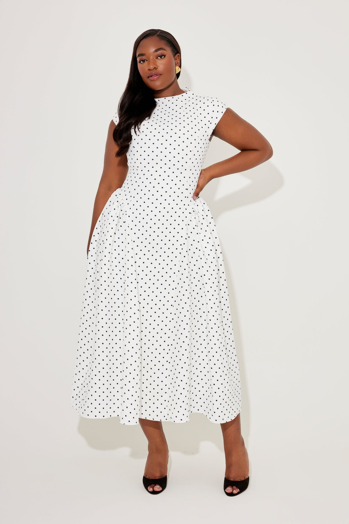 Margot Bow Midi Dress