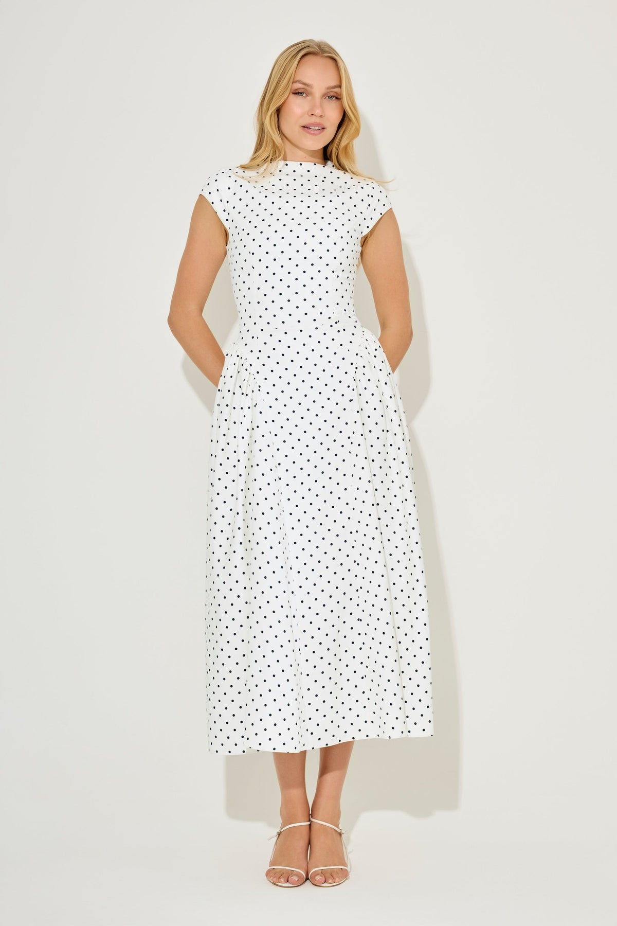 Margot Bow Midi Dress