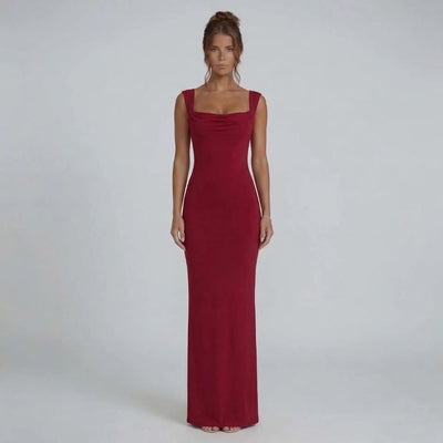 Marisol Bow Maxi Dress