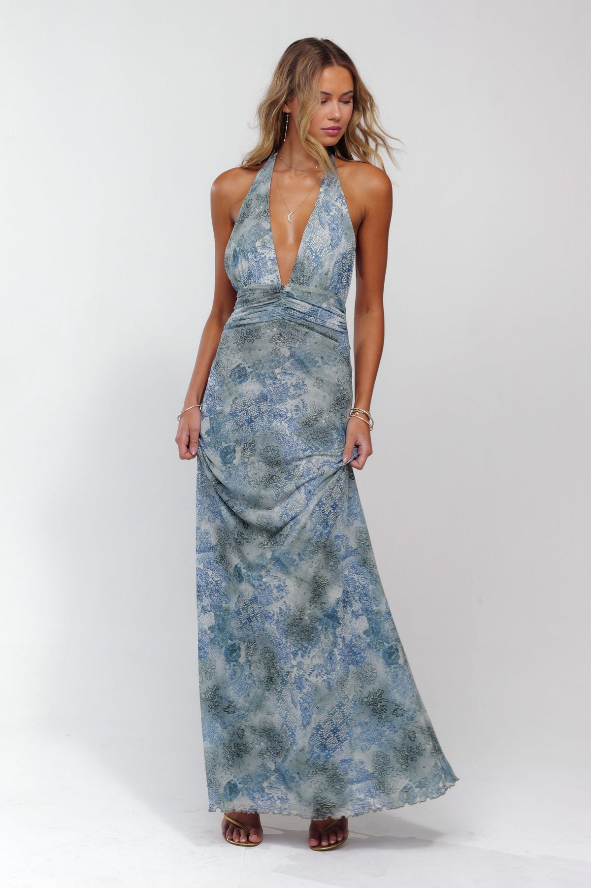 Maxi Halter Maxi Dress