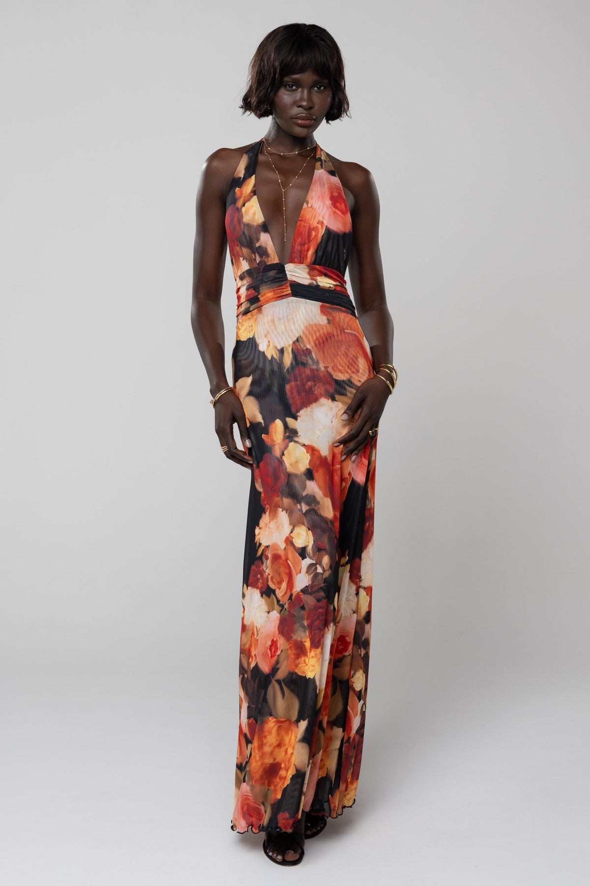 Maxi Halter Maxi Dress