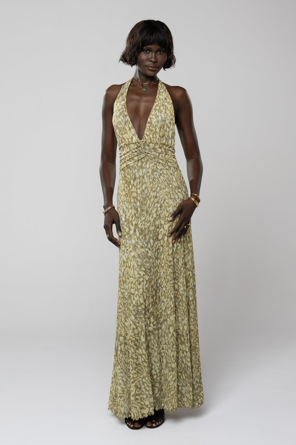 Maxi Halter Maxi Dress