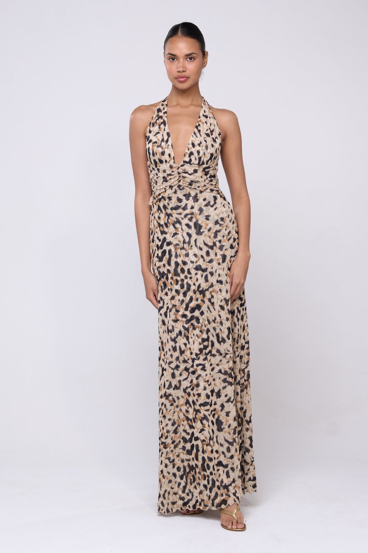 Maxi Halter Maxi Dress