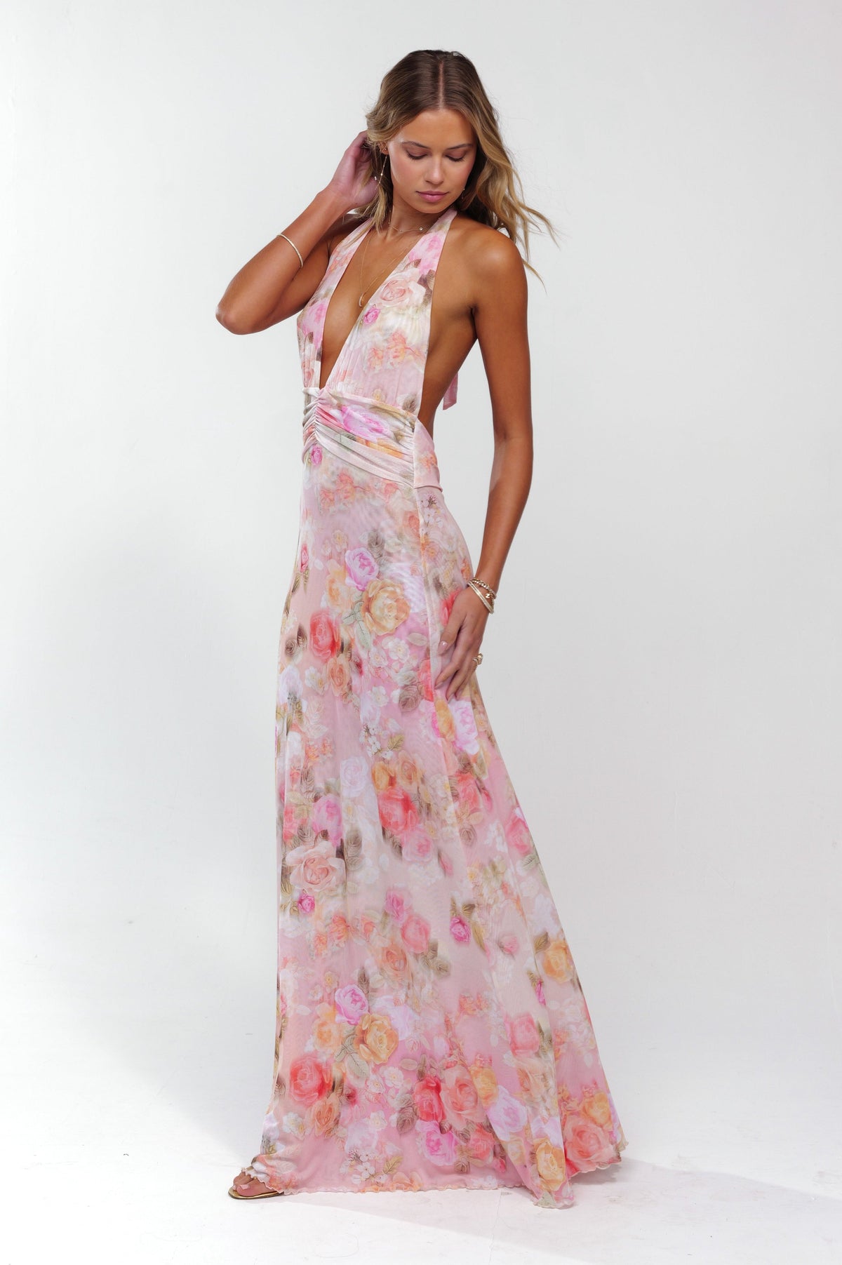 Maxi Halter Maxi Dress