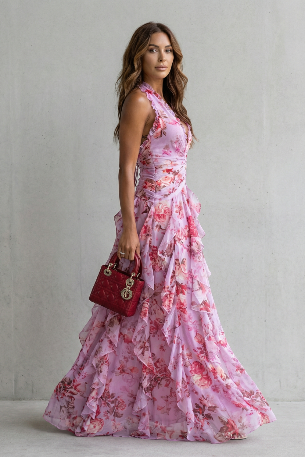 Maxi Halter Maxi Dress