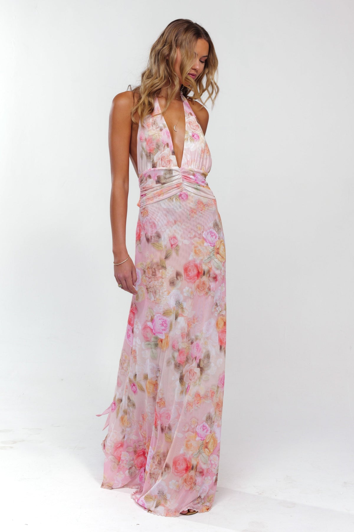 Maxi Halter Maxi Dress