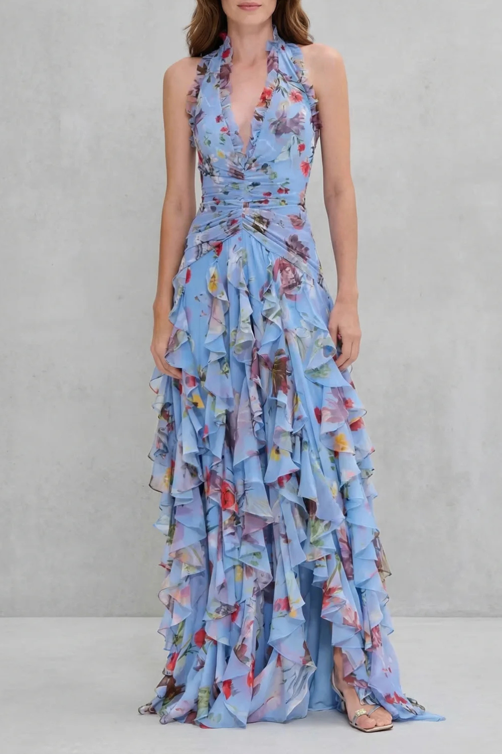 Maxi Halter Maxi Dress
