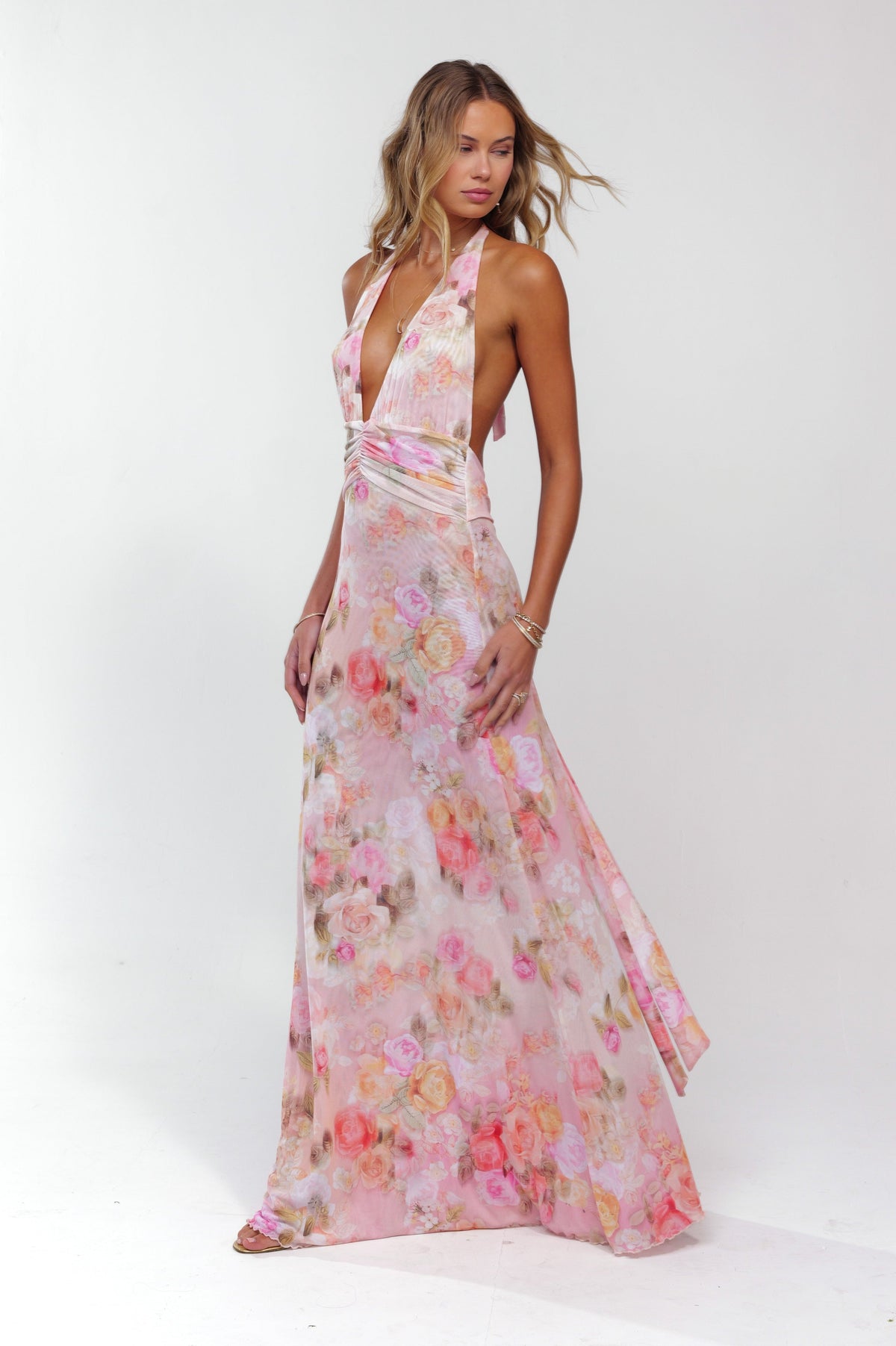 Maxi Halter Maxi Dress
