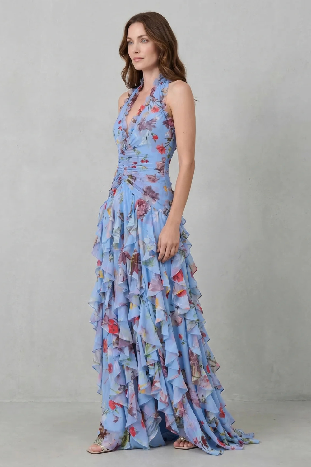 Maxi Halter Maxi Dress