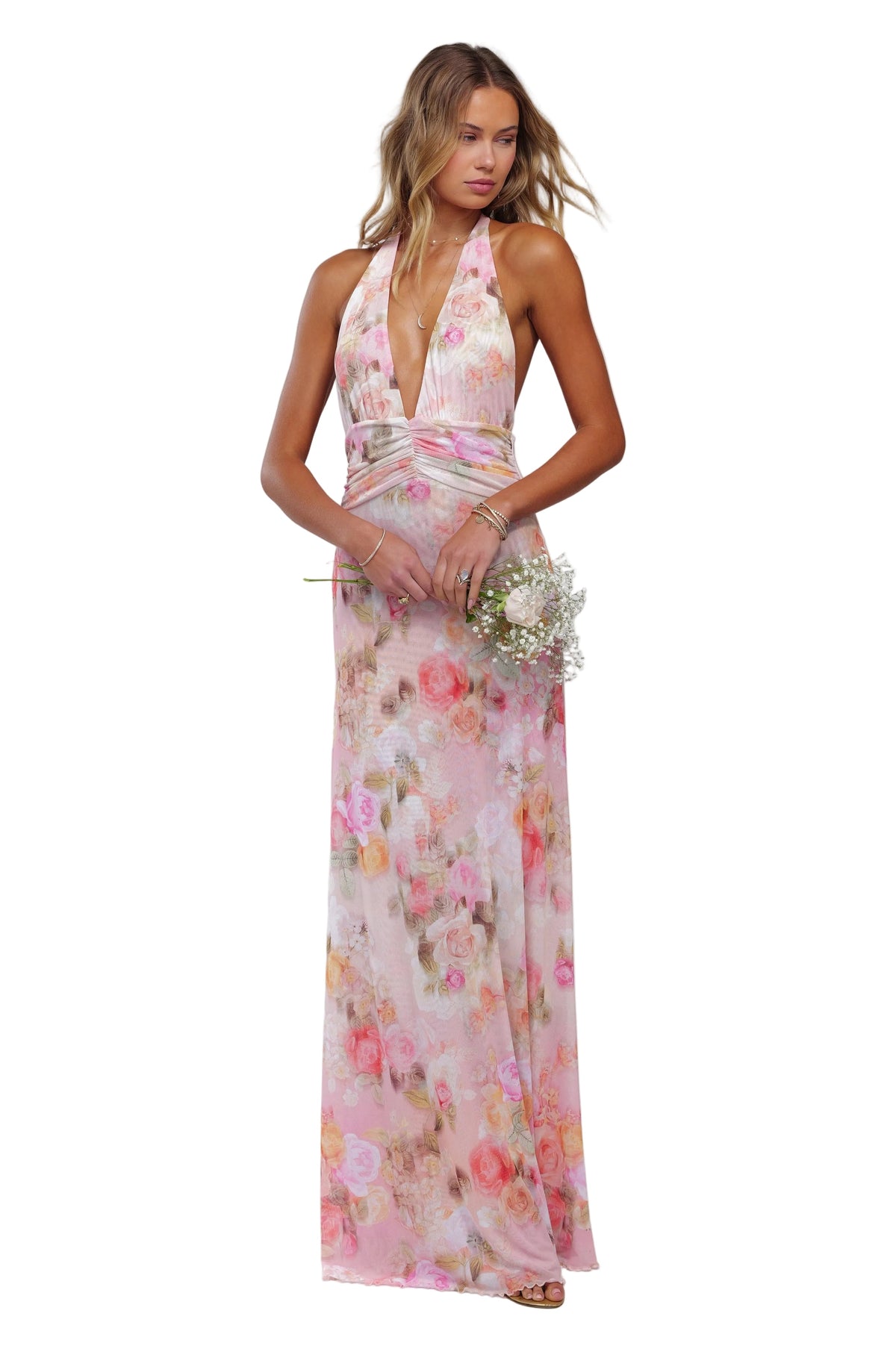 Maxi Halter Maxi Dress