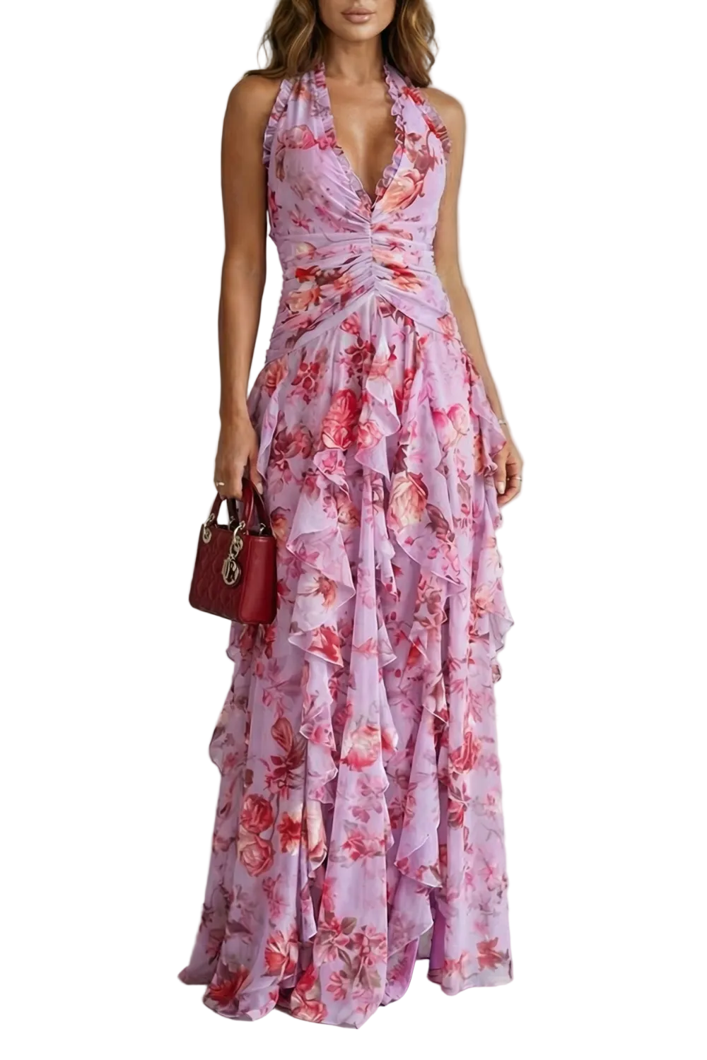 Maxi Halter Maxi Dress