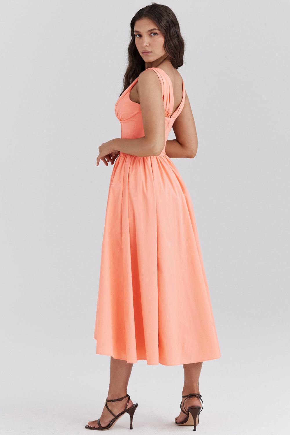 Michelle Sleeveless Midi Dress