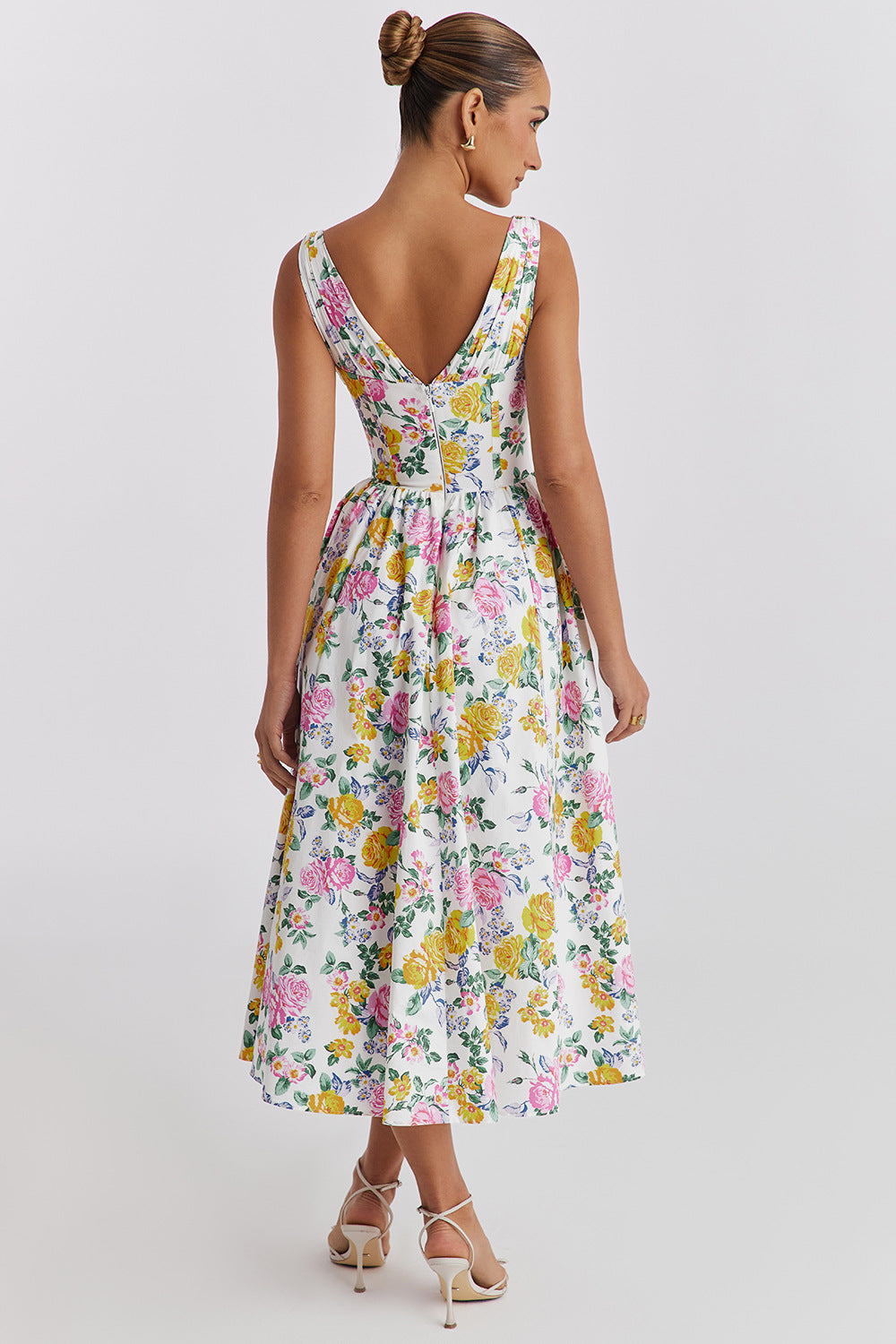 Michelle Sleeveless Midi Dress