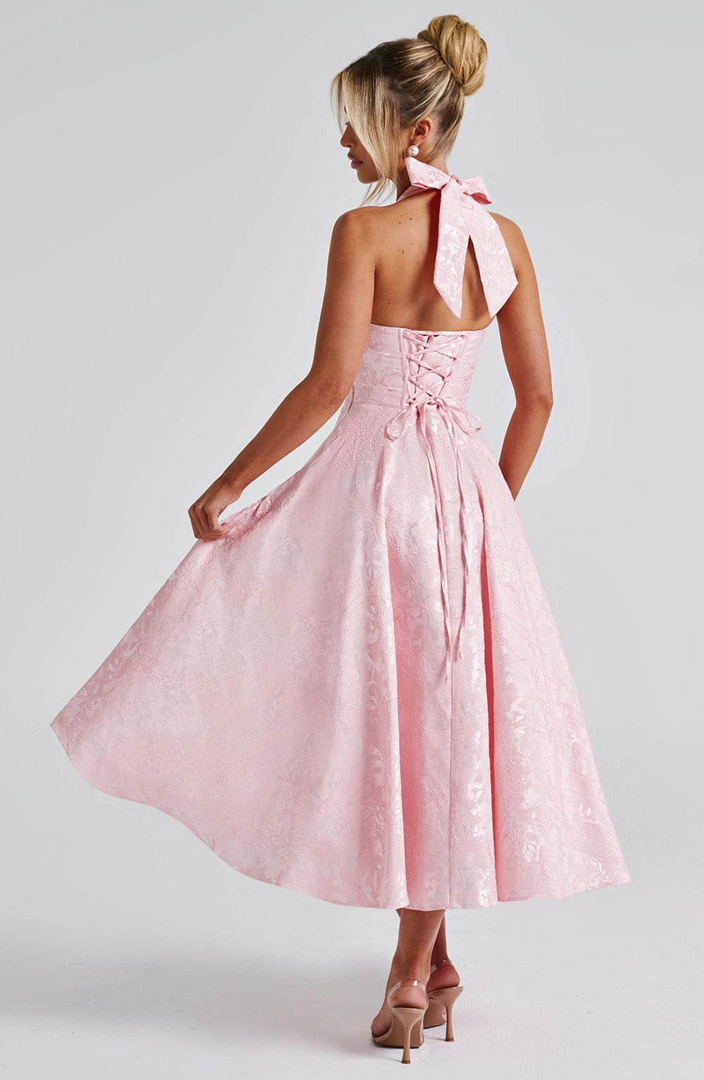 Midi Halter Midi Dress