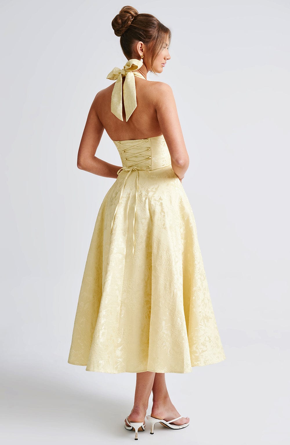 Midi Halter Midi Dress