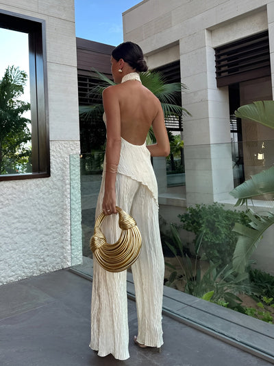 Milena Pleated Jumpsuit