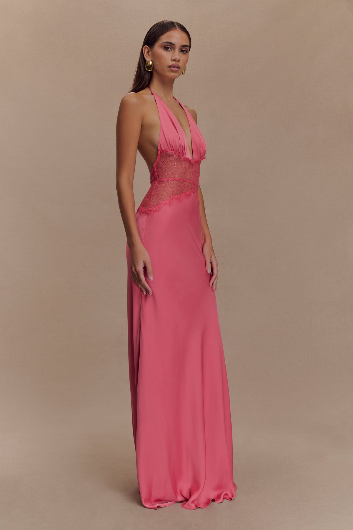 Miracle Halter Maxi Dress