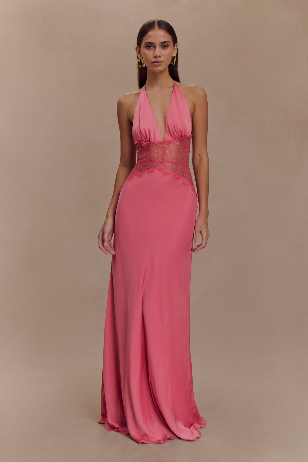 Miracle Halter Maxi Dress