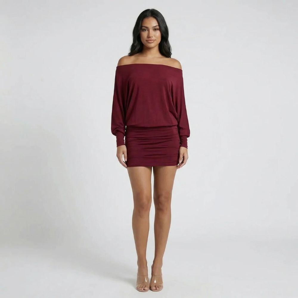 Naomi Ruched Mini Dress - product image 7