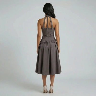 Natalia Corset Midi Dress
