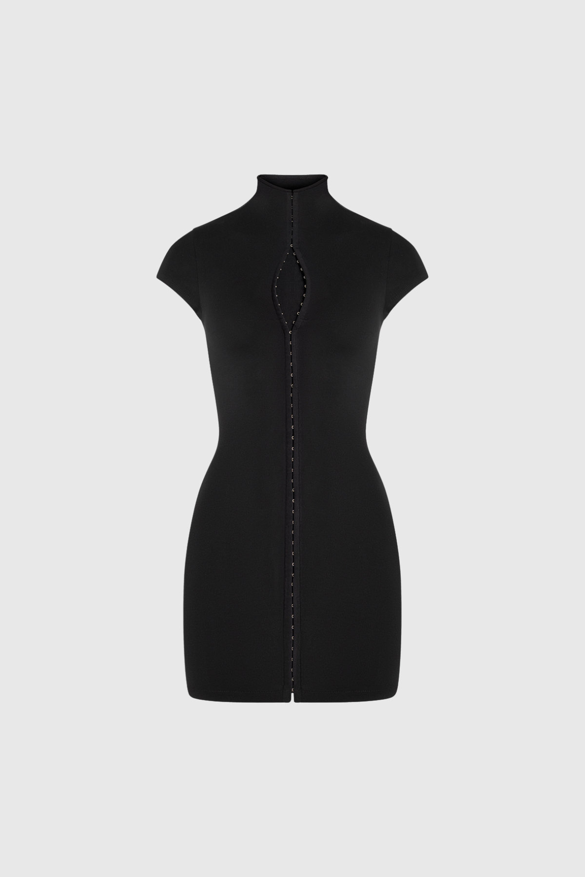 Nell Bodycon Mini Dress in Black