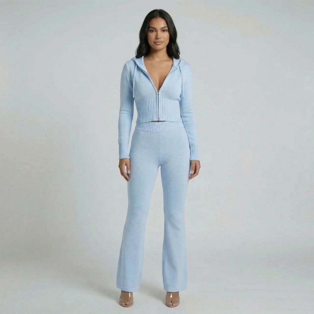 Anika Ribbed Lounge Set - product image 5