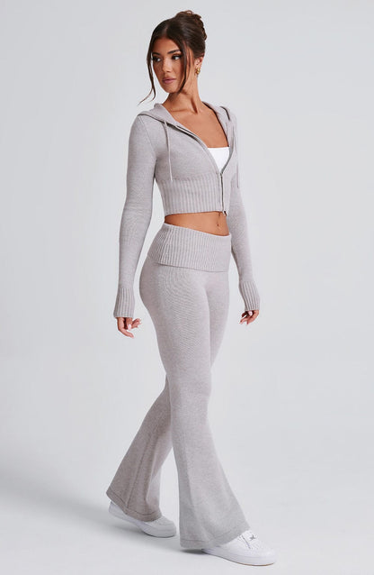 Women fitted set, detail close-up