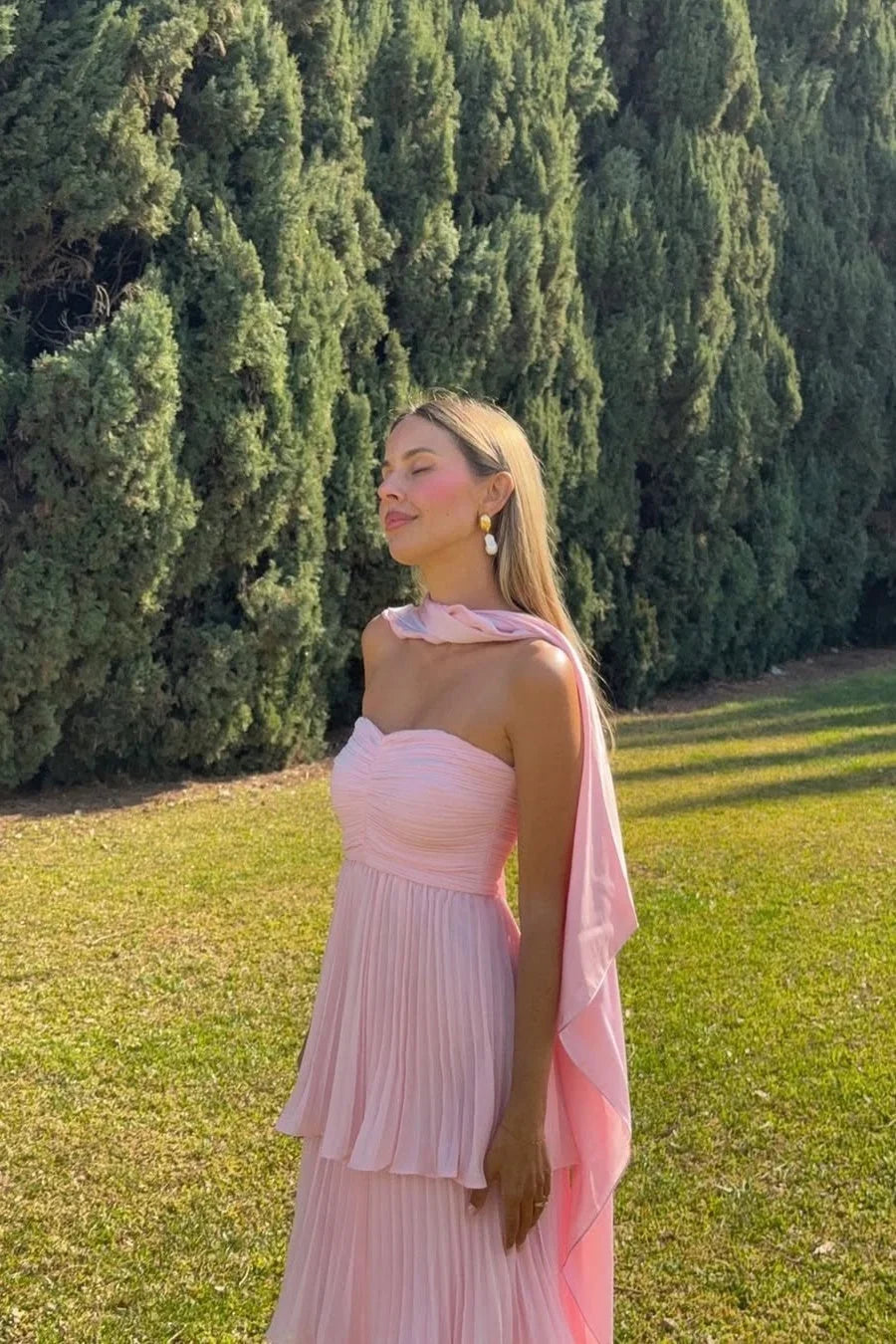 Odessa Strapless Maxi Dress