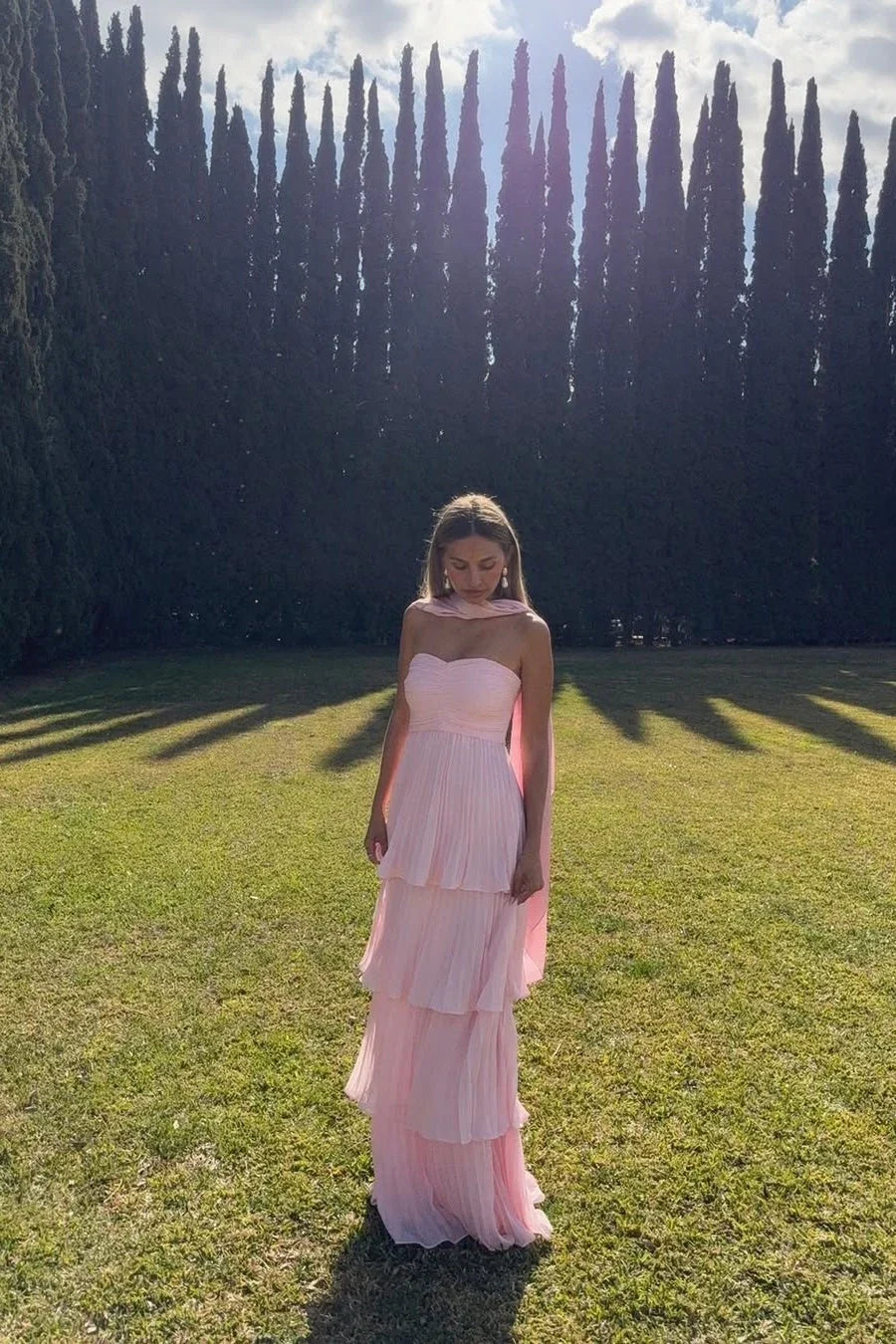 Odessa Strapless Maxi Dress