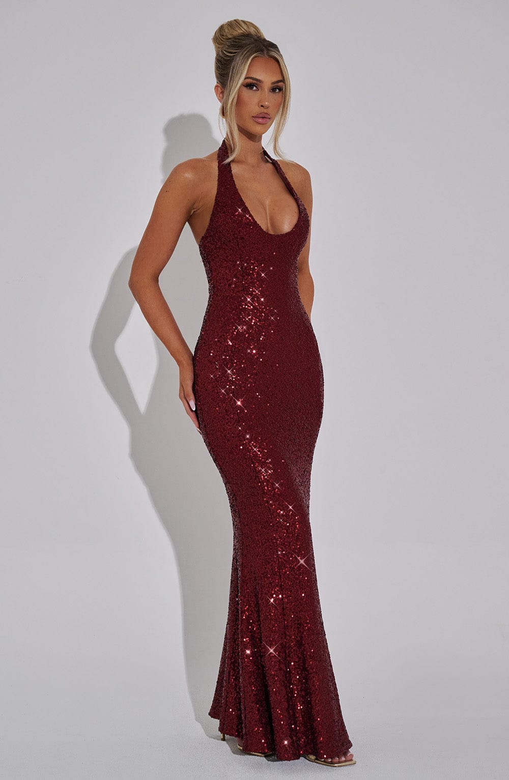 Odette Bow Maxi Dress