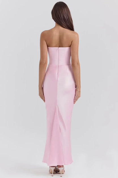 Women maxi dress, detail close-up